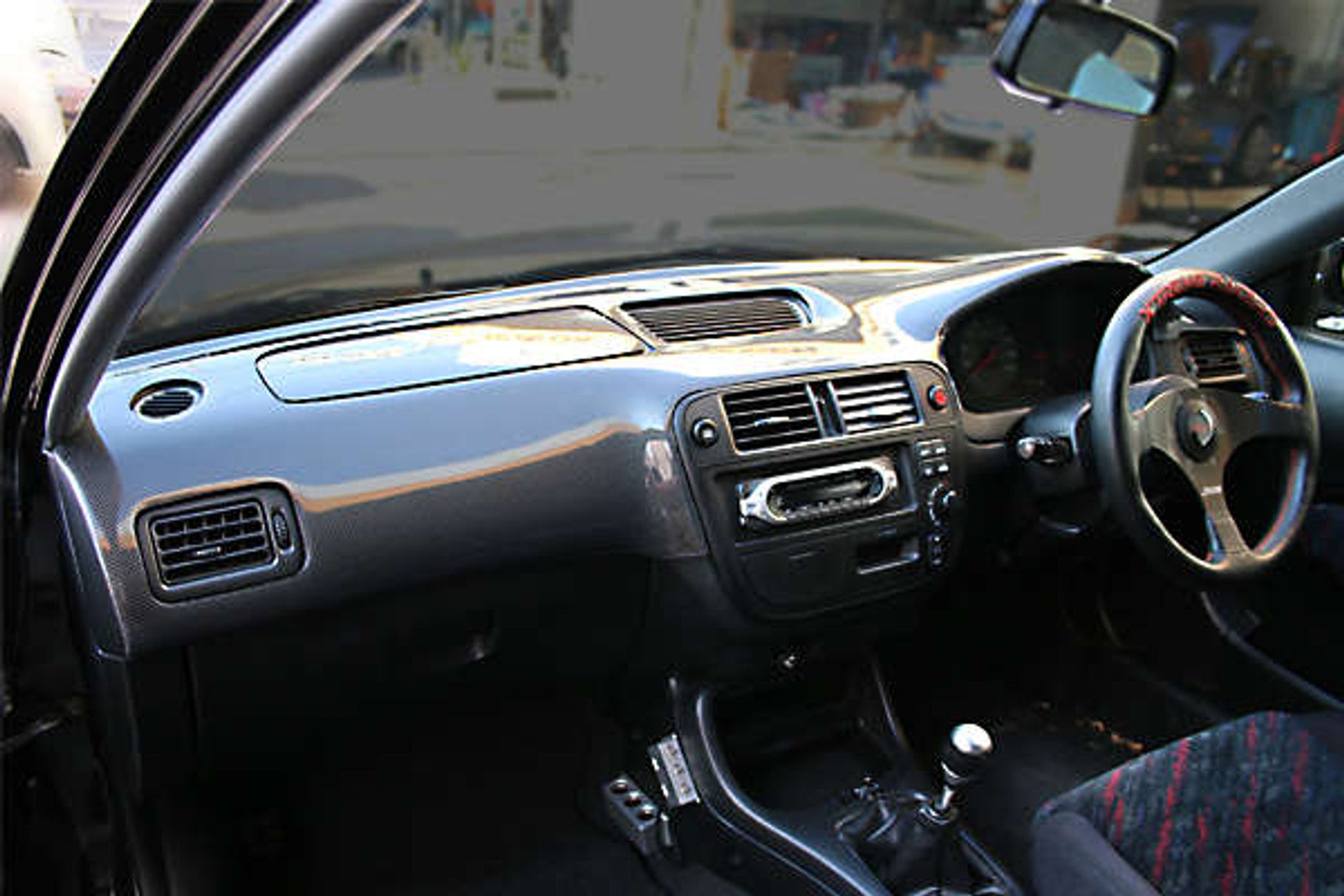 Charge Speed 1996-2000 Honda Civic EK4/EK9 OEM Carbon Dashboard Cover