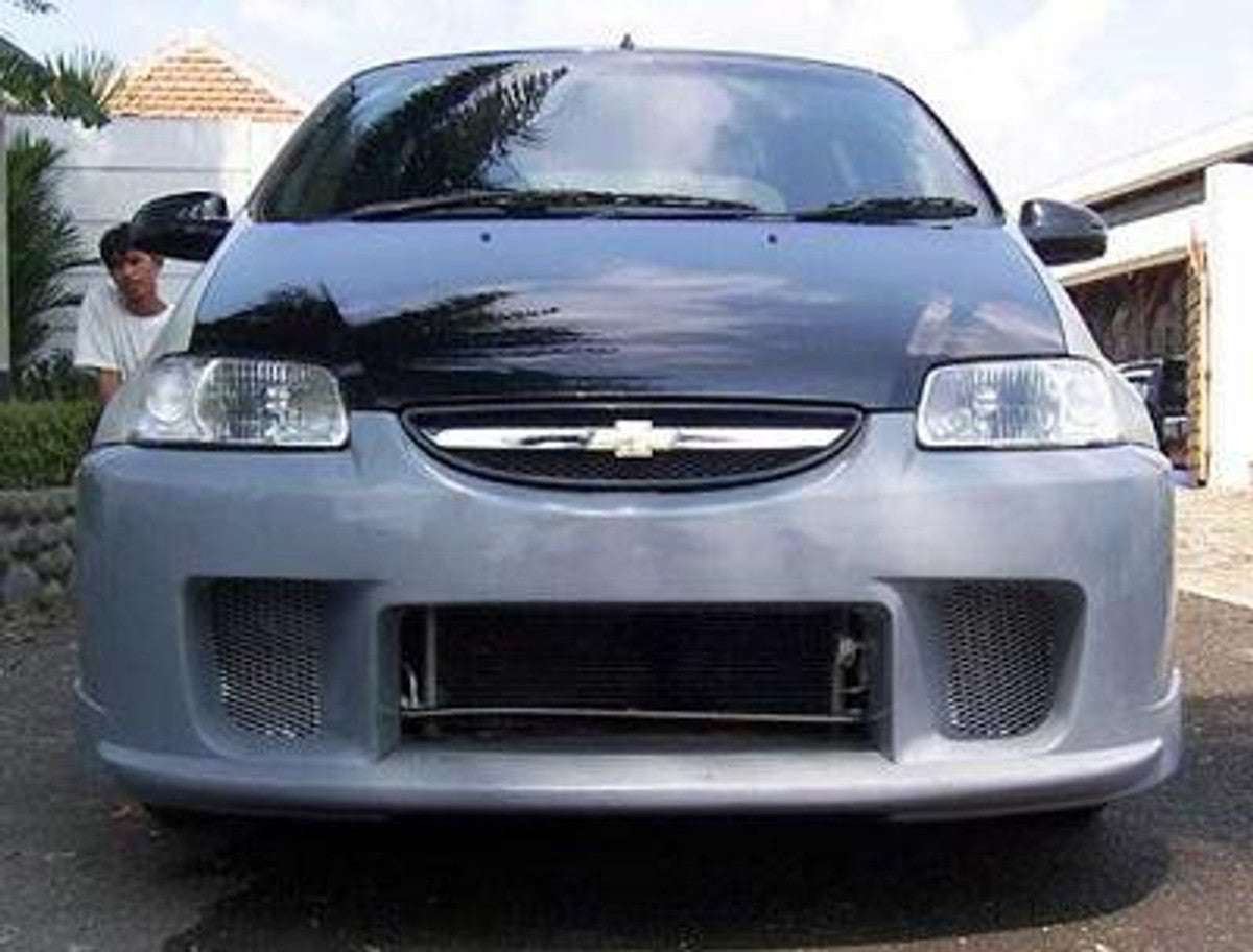 AC628HC - Advan OEM Design 2004-2007 Chevy Aveo Carbon Fiber Hood