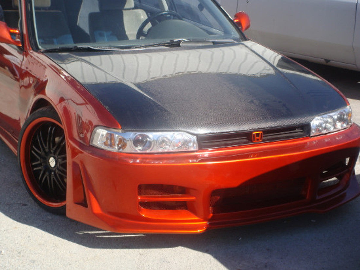 AC309HC - Advan OEM Design 1990-1993 Honda Accord Carbon Fiber Hood