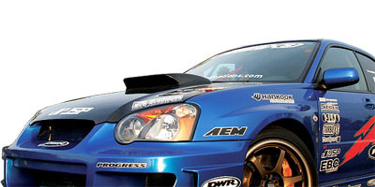 AC977HC - Advan OEM Design 2004-2005 Subaru Impreza WRX Carbon Fiber Hood
