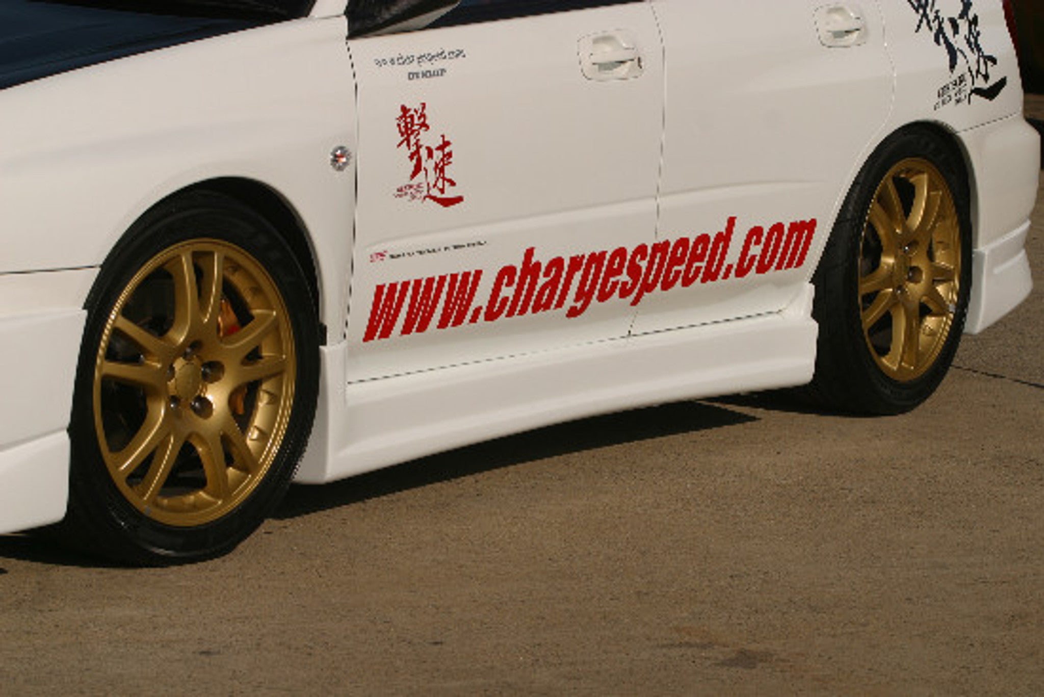 Charge Speed 2002-2007 Subaru Impreza GD-A/ F Type-1 Side Skirts