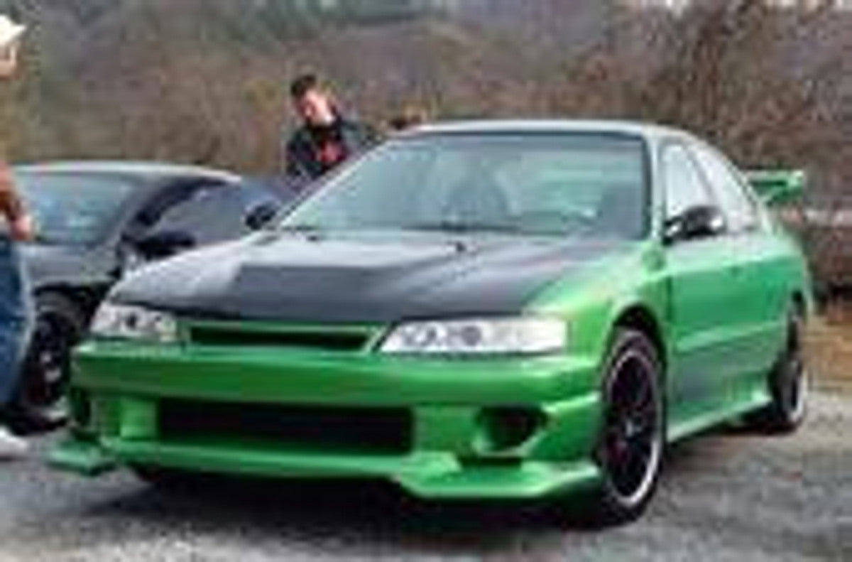 AC224HCI - Advan Intruder Design 1994-1997 Honda Accord 4Cly Carbon Fiber Hood
