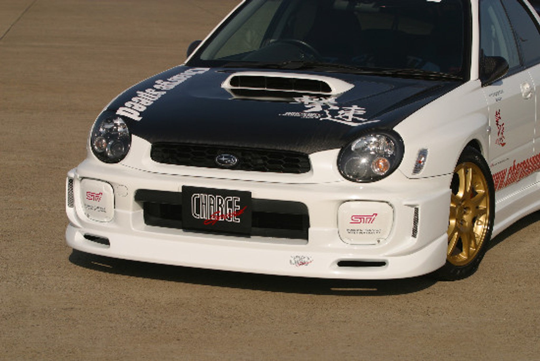 Charge Speed 2002-2003 Subaru Impreza GD-A Zenki/ Round Eye Model Front Lip