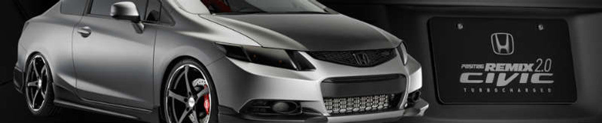 AC245HC - Advan OEM Design 2012-2013 Honda Civic Coupe Carbon Hood