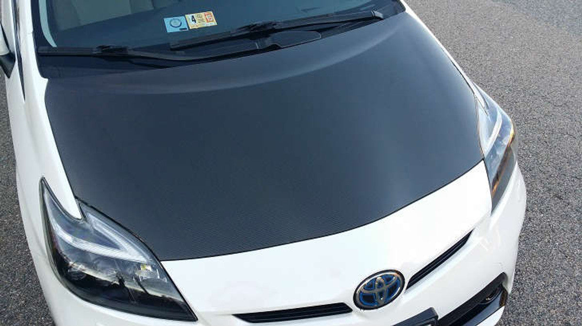 AC839HC - Advan OEM Design 2010-2015 Toyota Prius 3rd Gen XW-30 Carbon Fiber Hood
