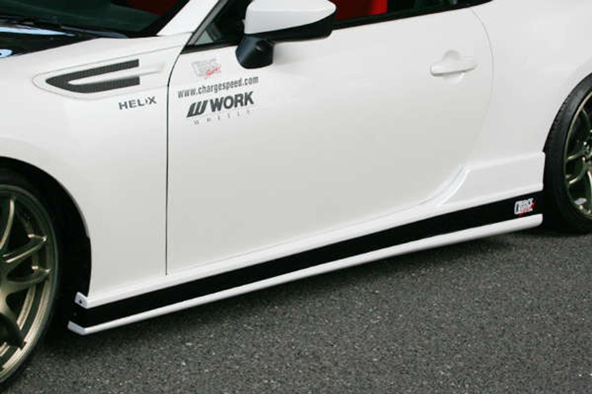 Charge Speed 2013-2020 Subaru BR-Z ZC-6/ 2017-2020 Toyota 86 ZN-6 Type 1 Side Skirts