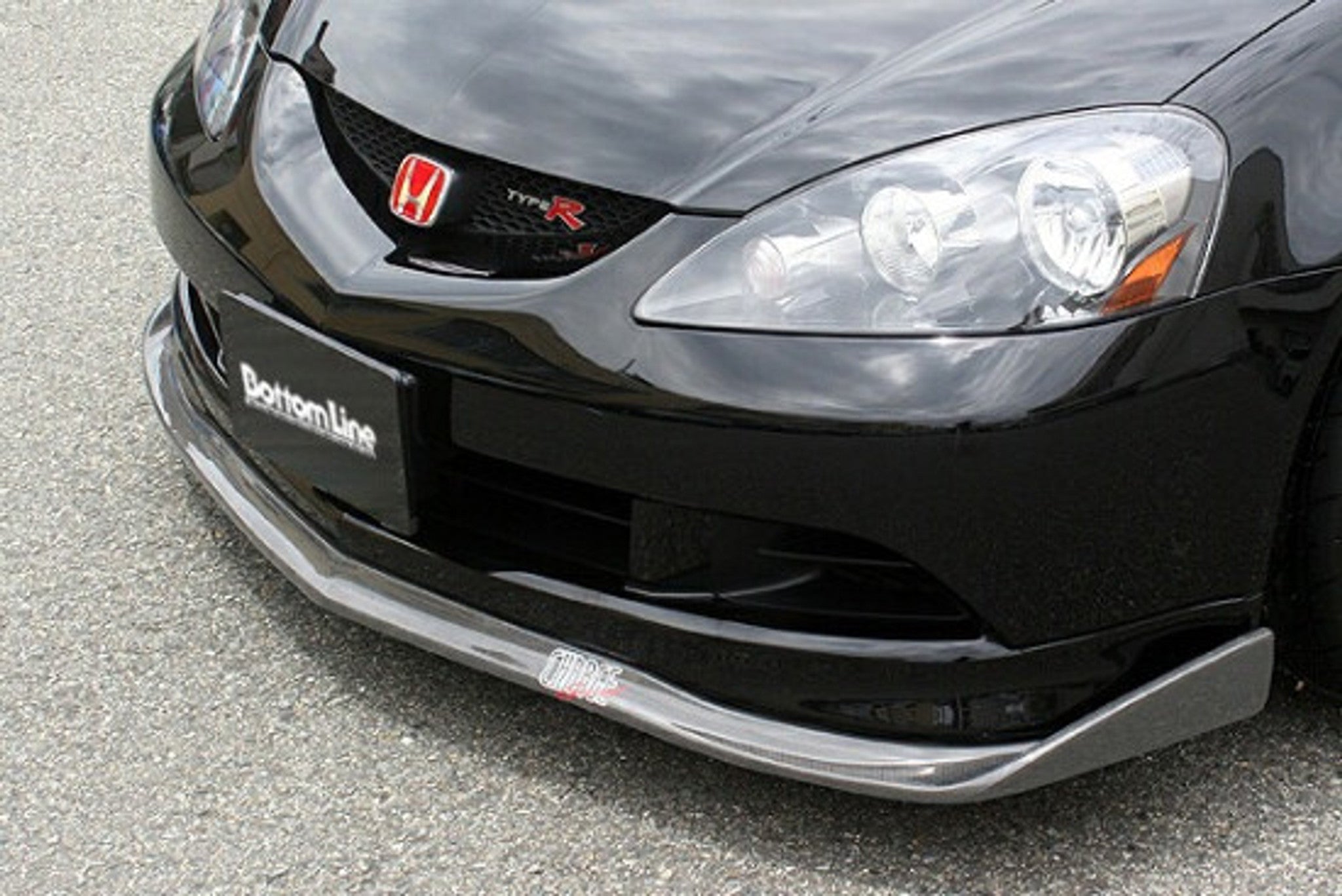 Charge Speed 2005-2006 Acura RSX DC-5 Kouki Bottom Line Carbon Front Lip
