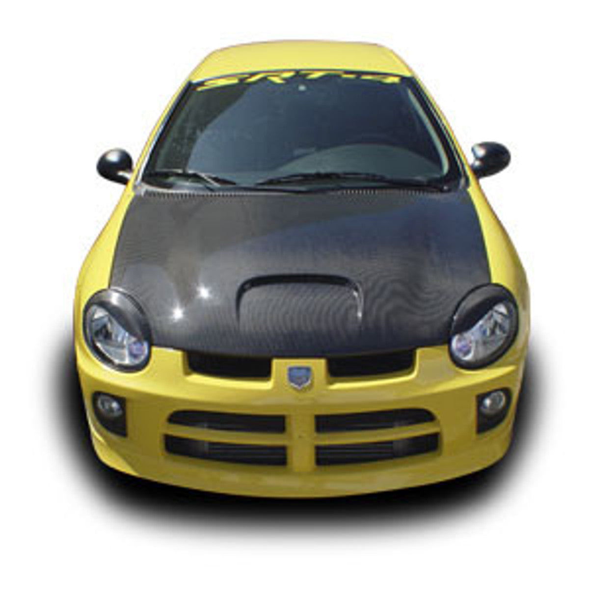 AC740HLC - Advan Design 2000-2005 Dodge Neon Carbon Fiber Eye Brows