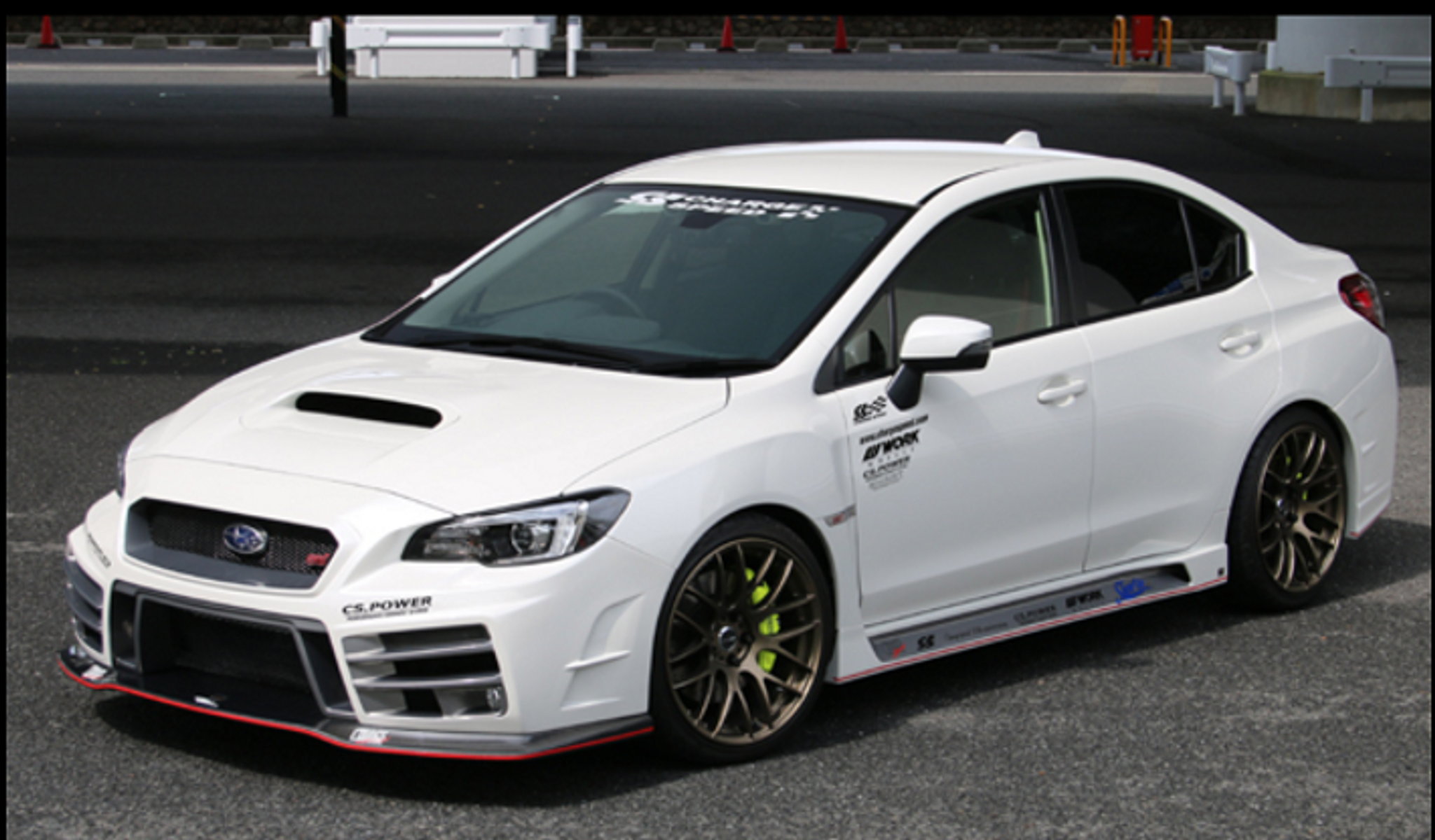 Charge Speed 2015-2021 Subaru WRX/ STi VA S4 Type 3A Complete Kit with Type A FRP FRONT LIP