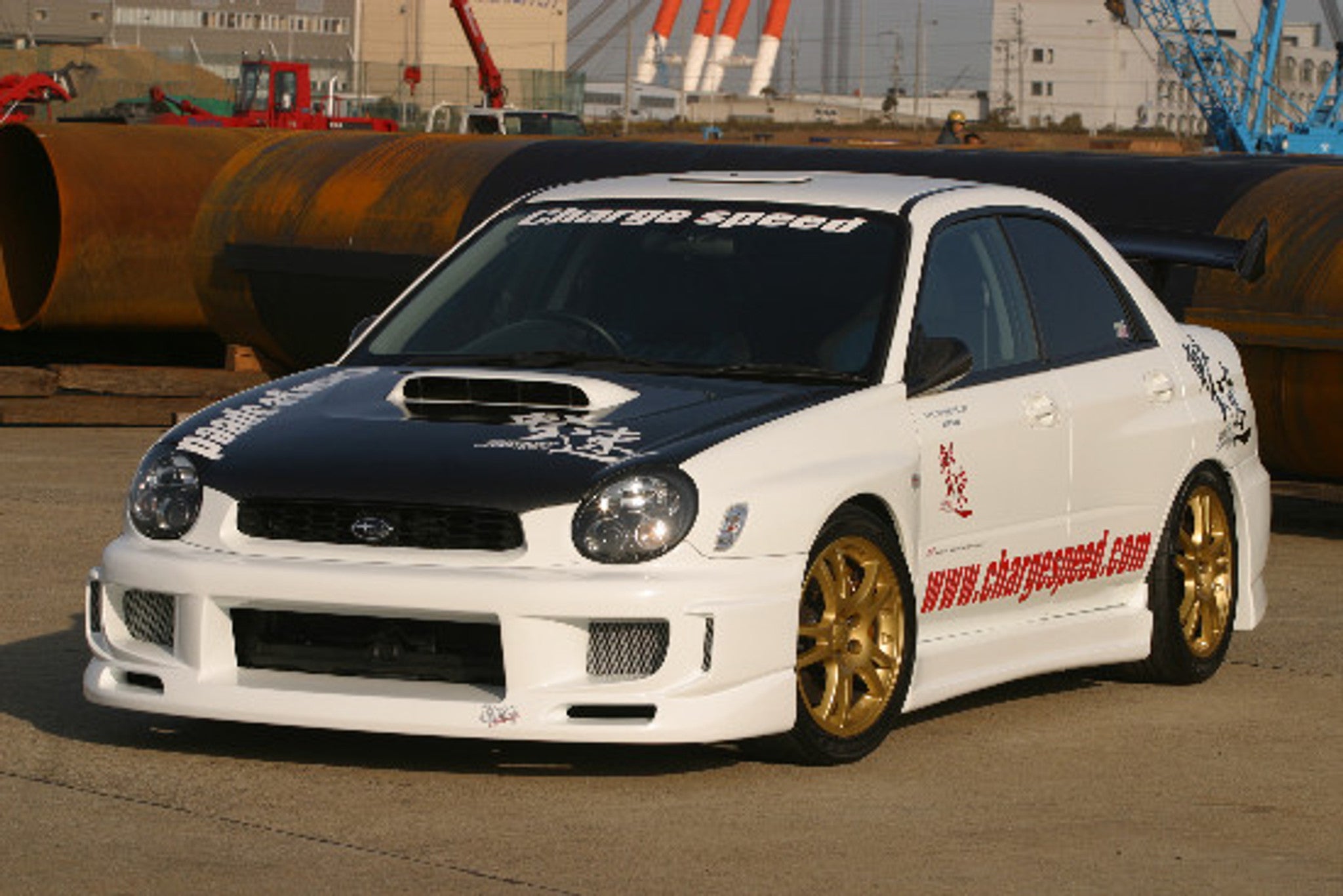 Charge Speed 2002-2003 Subaru Impreza GD-A Zenki/ Round Eye Model Type-1 Full Kit