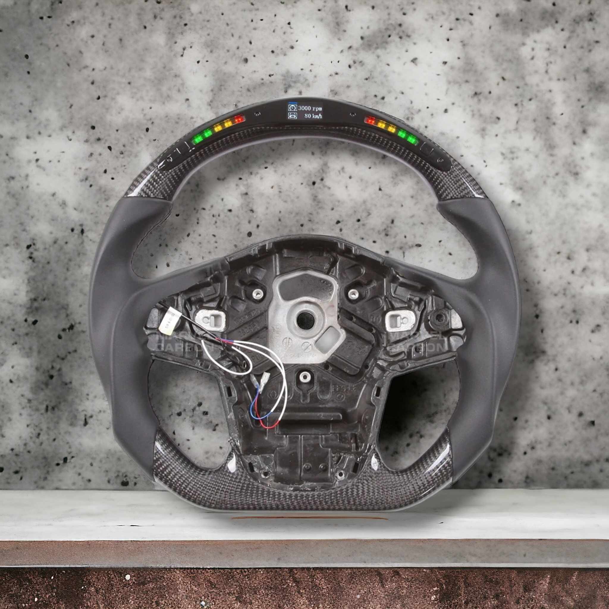 2020 - 2024+ Toyota GR Supra A90 / A91 - Custom Carbon Fiber Steering Wheel with options