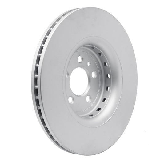 DFC Dodge Charger front brake rotor, high-carbon alloy, geomet coated OE cryo treatment, designed for enhanced braking performance.