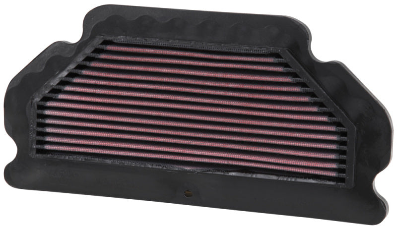 K&N Engineering Kawasaki ZX6R Ninja replacement air filter, engine air filter for 2003-2004 ZX6R/ZX6RR motorcycle.