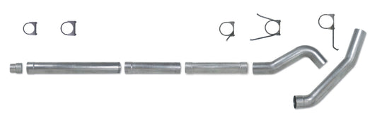 Diamond Eye Performance Catback exhaust pipe for 2004.5-2007.5 Dodge Ram Cummins 600, single aluminum replacement pipe.