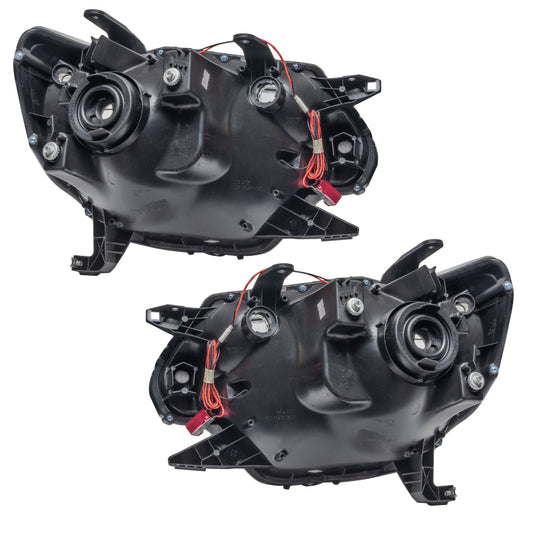 Oracle Toyota Tacoma headlights with white SMD LED bulbs, designed for model years 2012-2015, featuring modern, bright illumination.