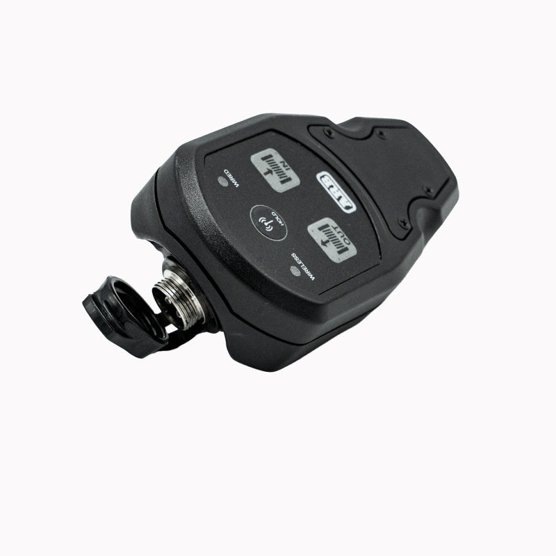 ARB 2.4GHz wireless winch remote control and receiver kit shown with hand control and receiver unit for off-road winches.