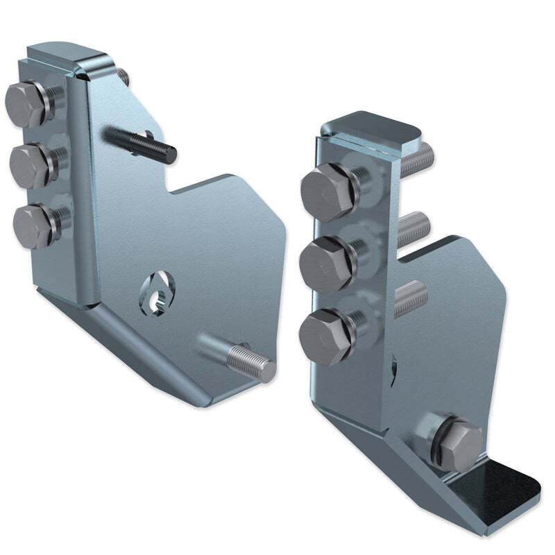 Artec Industries Toyota 4Runner 2014-2023 front frame gussets for axle reinforcement, shown on a vehicle frame.