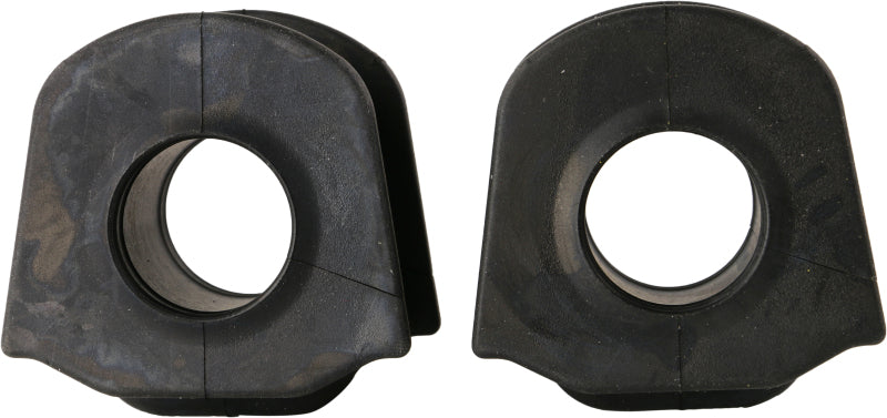 Moog Subaru Legacy 2013-2014 sway bar bushings kit with front to frame stabilizer bar bushings, black rubber components