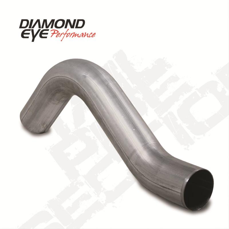 Diamond Eye Performance Tail Pipe for F250/F350 94-07, turbo/CB single aluminum 7 3L models, 5.6L F250 03-07, CORS SS.