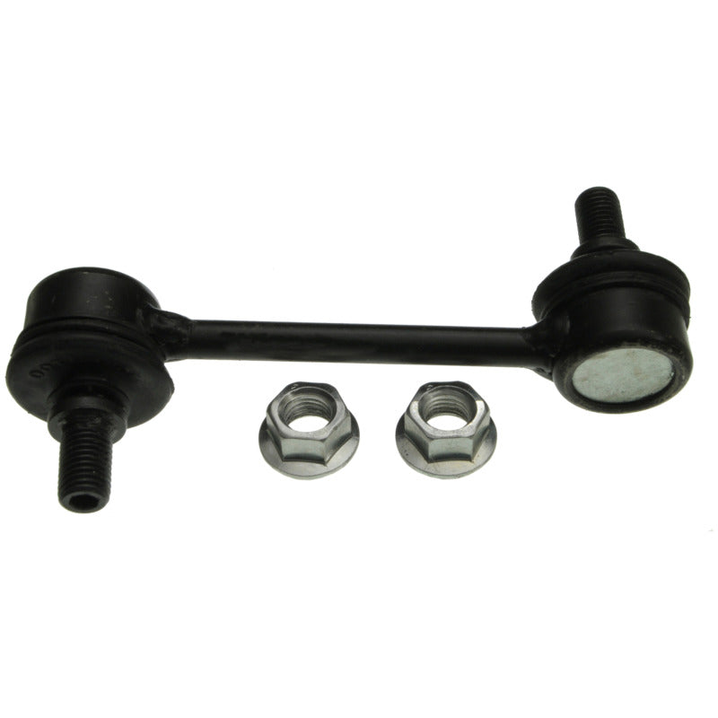 Moog rear sway bar endlink kit for 1998-2002 Chevrolet Prizm, showing metal endlinks with rubber bushings.