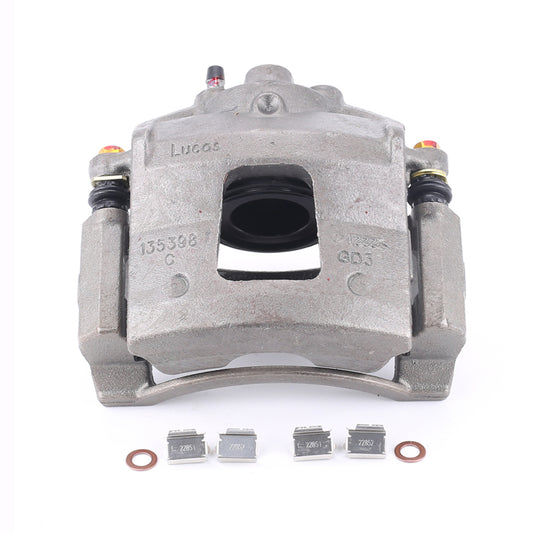 PowerStop OE front right brake caliper with bracket for 2002-2006 Buick Rendezvous, automotive replacement part.