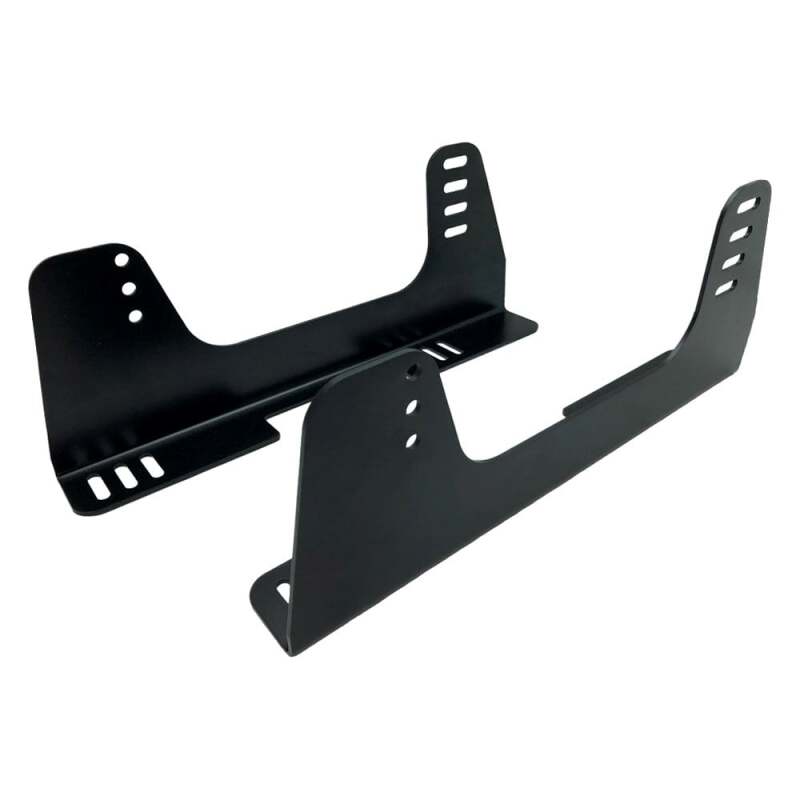 Black Sparco Aluminum QRT-R side mounting brackets for racing seats, designed for secure attachment and lightweight performance.