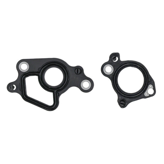 Fel-Pro Ford F-150 engine coolant crossover pipe mounting gasket kit with metal and rubber components.