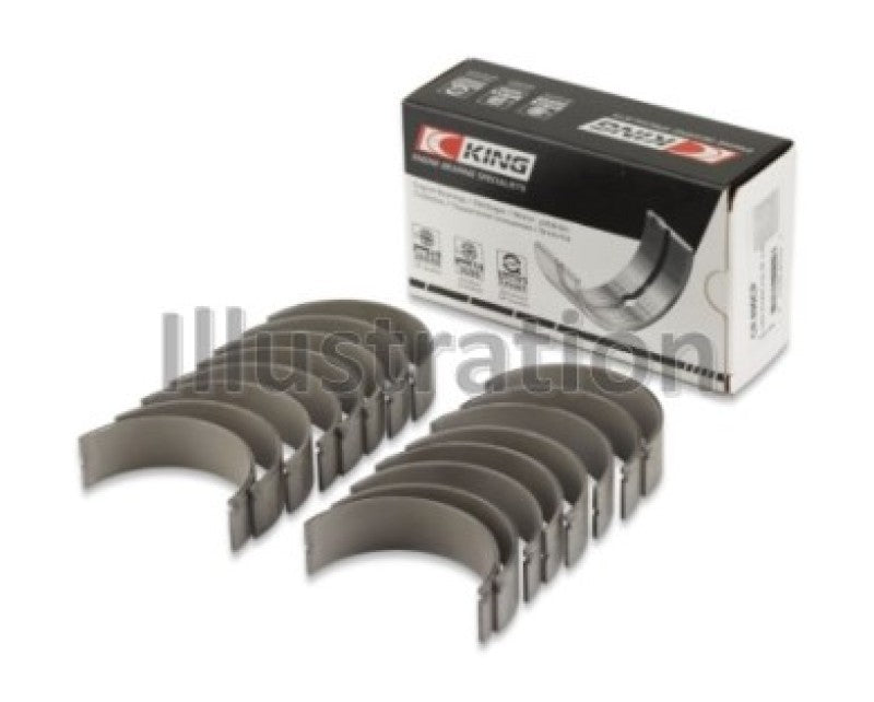 King Engine Bearings 03-09 Ford Powerstroke V8 6.0L Diesel (Size +.026mm) Connecting Rod Bearing Set
