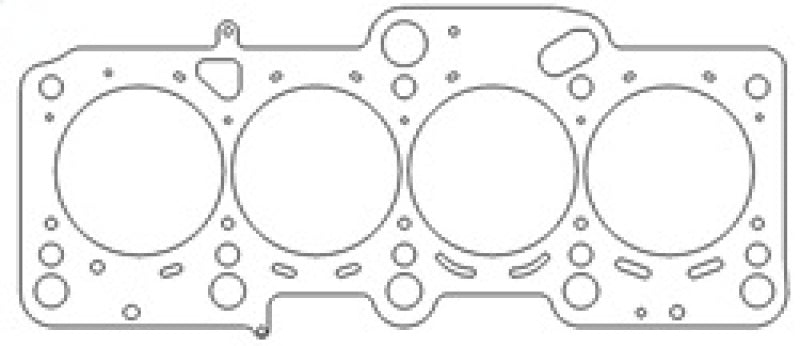 Cometic VW/Audi 05+ BWA/BPY 2.0L 16V MLS Head Gasket with 83.5mm diameter and .040 inch thickness, designed for engine sealing.