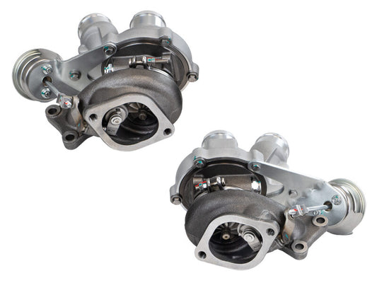 aFe BladeRunner turbocharger for Ford F-150 V6 3.5L twin-turbo engine, high-performance automotive turbocharger visible in the image.