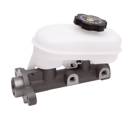 Dfc Chevrolet Camaro brake master cylinder for 1998-2002 models, showing the metal cylinder with attached brake fluid reservoir.