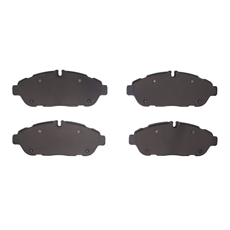 R1 Concepts Ford Transit-350 front Super Duty brake pads, performance brake pads set with metal backing and friction material.