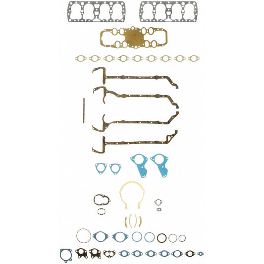Fel-Pro FS 7246 S-2 engine gasket set with various gaskets and seals for automotive engine repair.