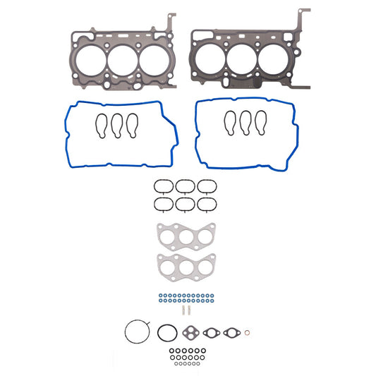 Fel-Pro Subaru Outback HS 26712 PT PermaTorque engine cylinder head gasket set showing multiple gaskets and components.