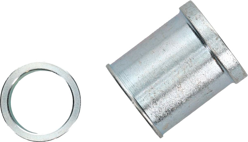 All Balls Racing Yamaha YZ250F rear wheel spacer kit with metal spacers and hardware for motorcycle wheel alignment.