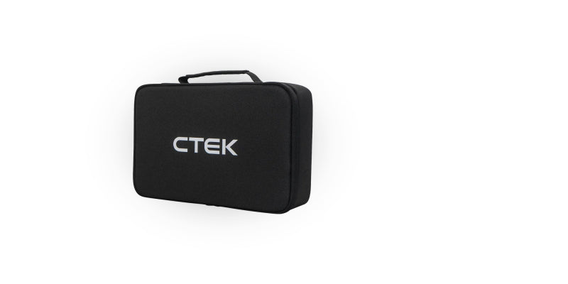CTEK CS FREE storage carry case for battery chargers, durable black case with handle for easy transportation and protection.