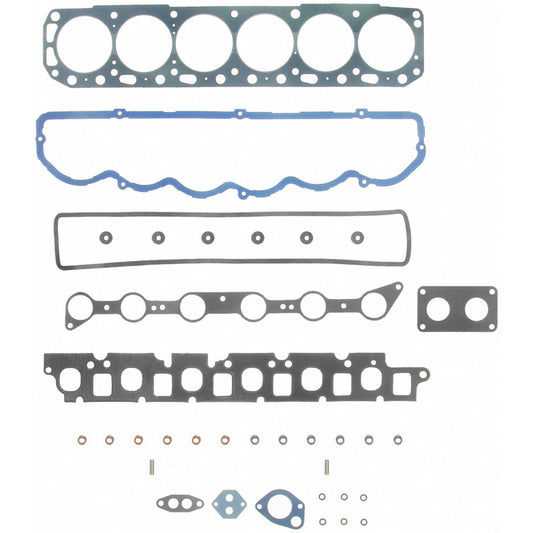 Fel-Pro Ford F-150 HS 8168 PT-7 PermaTorque engine cylinder head gasket set, showing multiple gaskets and sealing components.