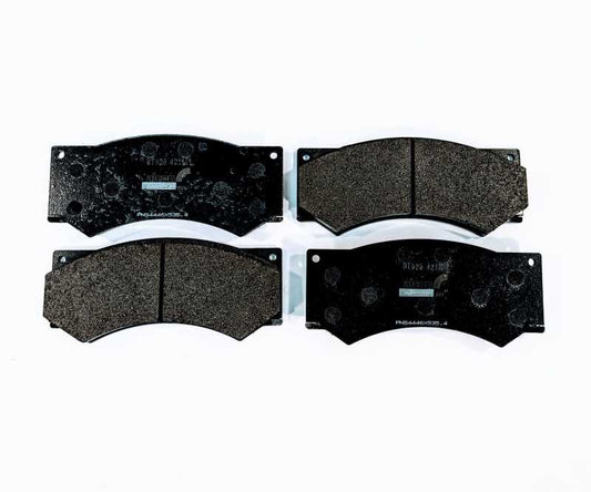 Alcon 2018+ Ford F-550 front brake pad set, OE quality brake pads with metal backing and friction material for reliable stopping power.