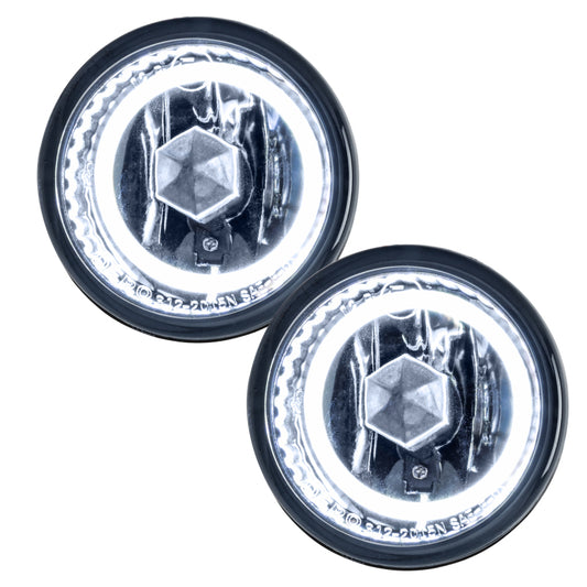Oracle Lighting white fog lights for 2008-2009 Subaru Legacy Sedan, SMD FL style, designed for improved visibility and style.