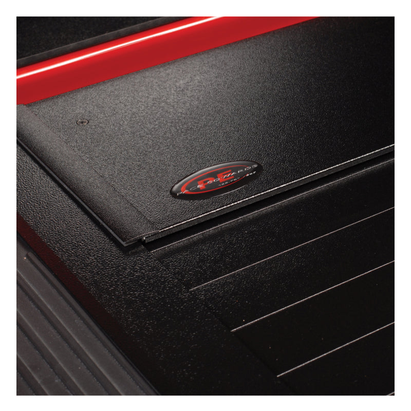 Pace Edwards BedLocker retractable bed cover on a 2015 Chevy Silverado/GMC Sierra 1500 with matte finish in 6ft 6in bed.