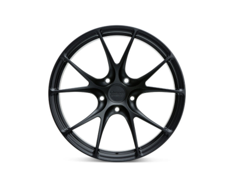 Vossen X Champion RS74 21X9 / ET44 / Satin Black Wheel / Centerlock / 911 Turbo 991 - Front