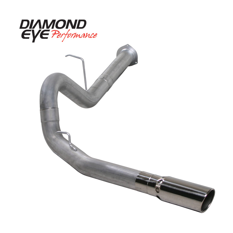 Diamond Eye Performance DPF Back exhaust kit for Chevy 2500/3500 6.0L 2007.5-2010 with dual 14-inch diameter tips