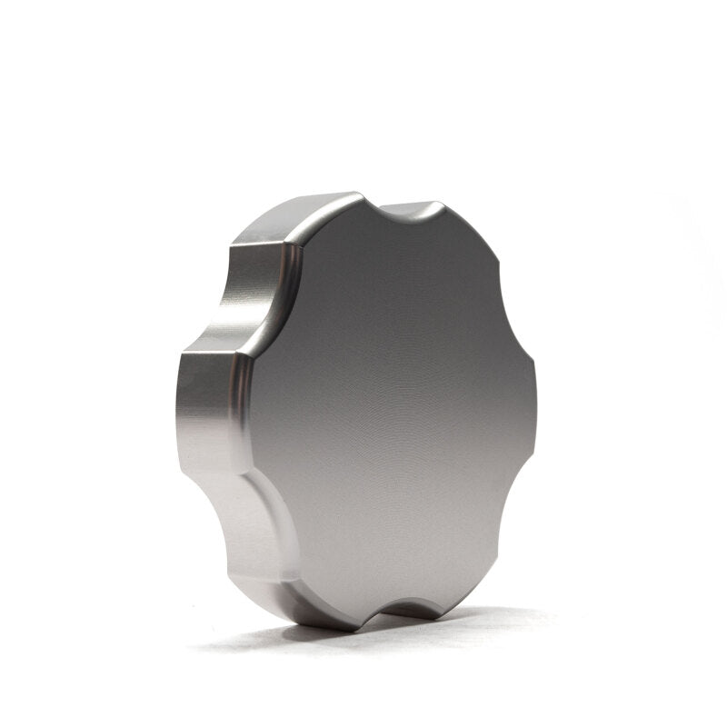 Wehrli Ford Super Duty 6.7L Power Stroke radiator cap featuring billet aluminum construction and vibrant blue color.