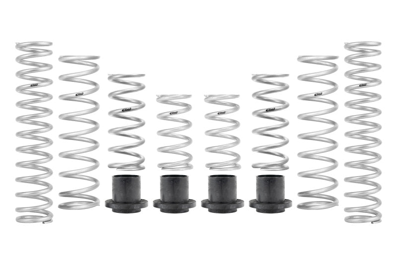 Eibach Can-Am Maverick X3 MAX Pro-UTV Stage 3 suspension kit components, including set of 8 high-performance suspension parts.