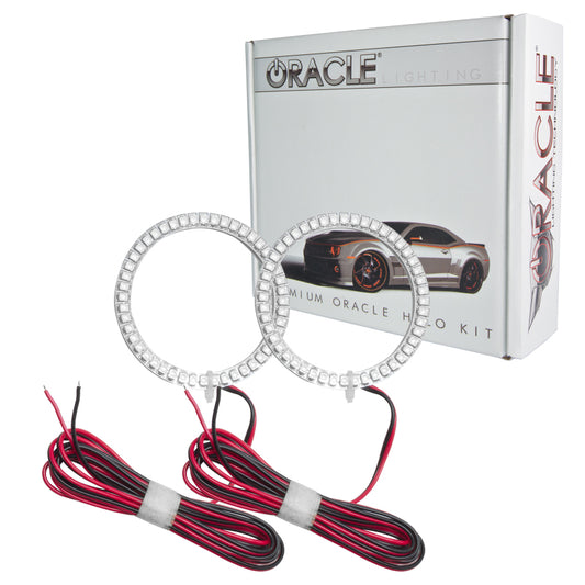 Oracle Chevrolet Silverado 07-13 LED Fog Halo Kit in white, premium fog light halo kit with bright white LED rings for Silverado trucks.