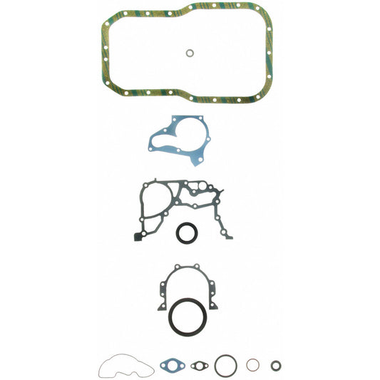 Fel-Pro Toyota RAV4 engine conversion gasket set, CS 9797-1, showing multiple gaskets and seals for engine repair.