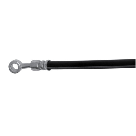 DFC Hyundai Accent front right brake hose, part of brake line kit, showing the flexible metal and rubber components.