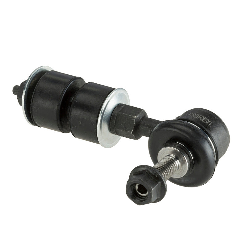 Moog rear sway bar endlink kit for Chevrolet Equinox 2005-2006, showing metal sway bar link with rubber bushings.