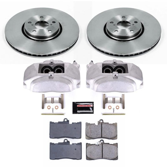 PowerStop OE brake calipers for Lexus IS350 front autospecialty kit with calipers and hardware, designed for 2014-2020 models