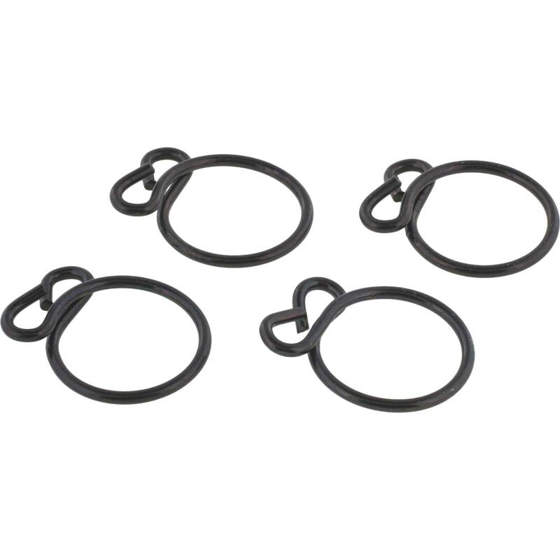 All Balls Racing hose clamp set with four 16.6mm clamps for securing hoses in automotive and motorcycle applications.